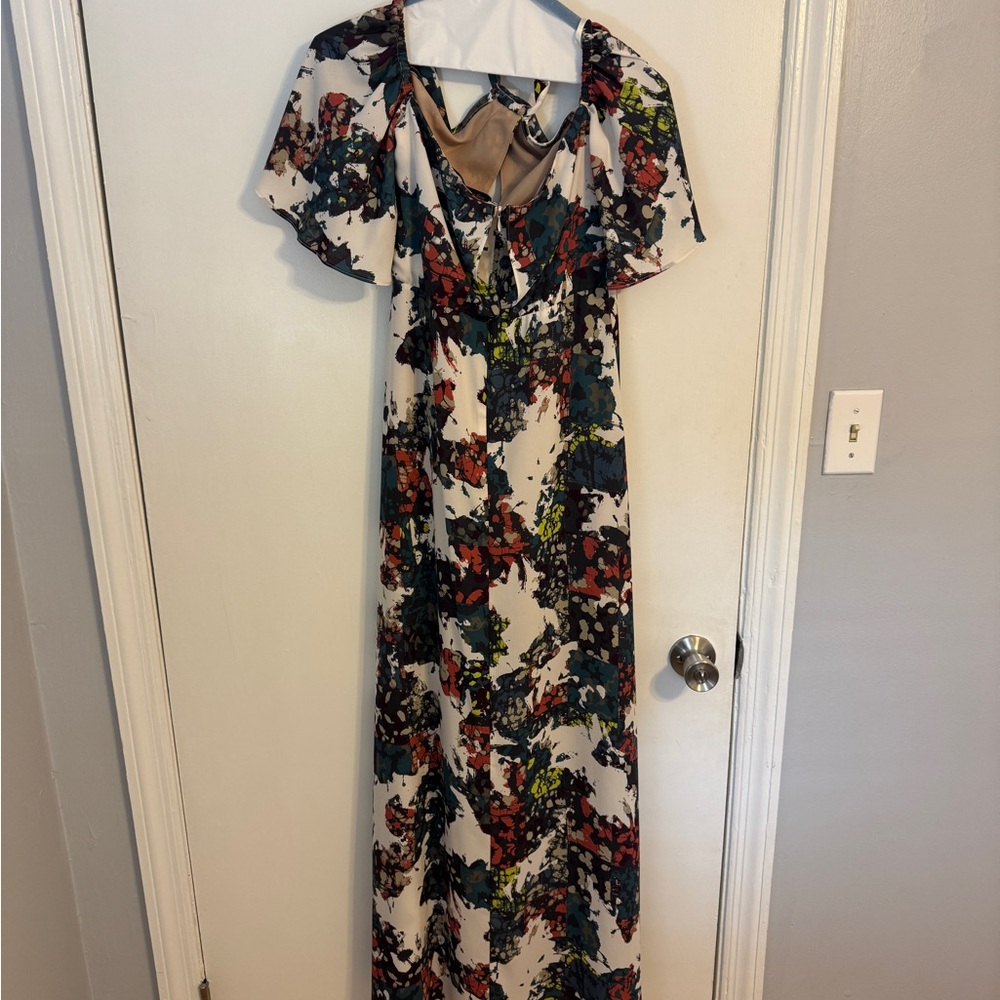 BCBGMaxAzria Multicolor Floral Dress